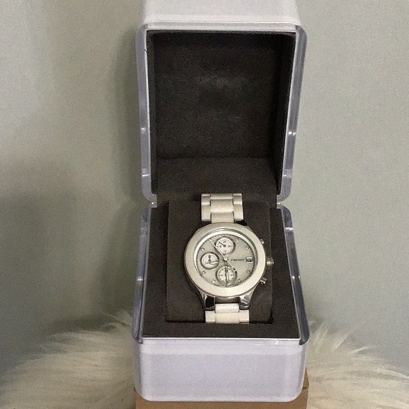 Dkny Jewelry Dkny White Plastic Watch Poshmark